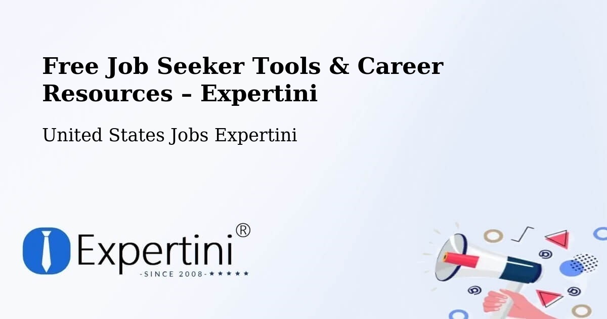 Free Job Seeker Tools & Career Resources – Erwin - Erwin, United States Jobs Expertini
