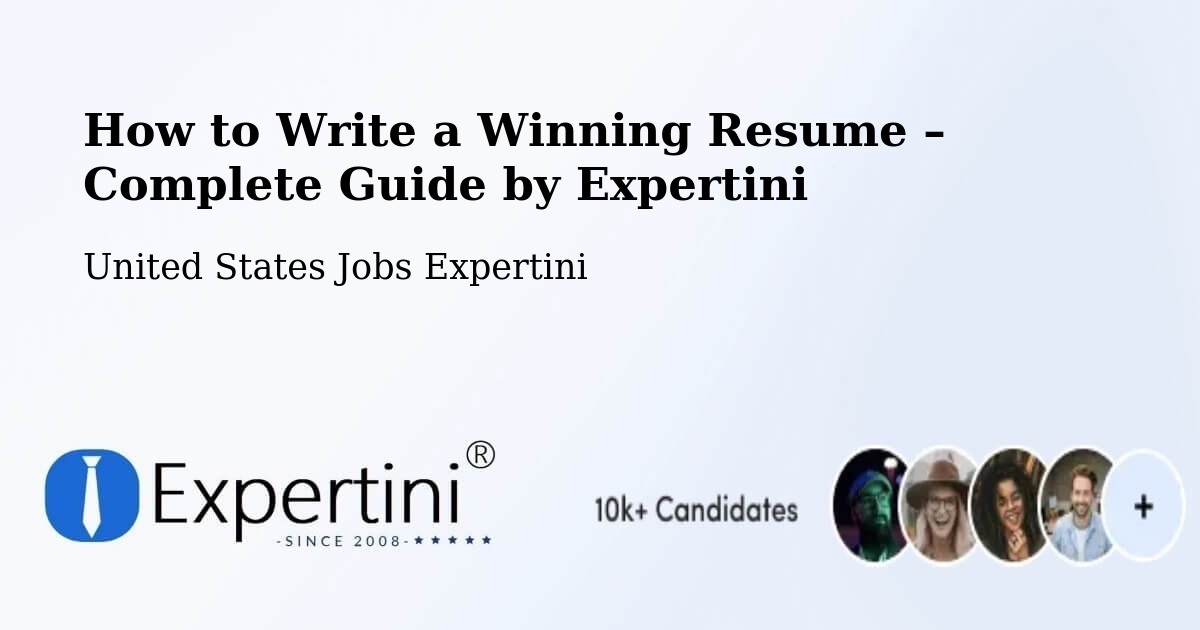 Resume Writing Guide for Job Seekers – Erwin - Erwin, United States Jobs Expertini